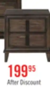 The Brick Kane nightstand offer