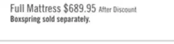 The Brick Serta perfect night copper mist eurotop full mattress offer