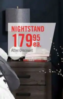 The Brick Kate nightstand - grey offer