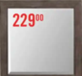 The Brick Yorkdale grey mirror offer