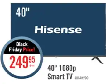 The Brick Hisense a4kv 40 fhd vidaa tv offer