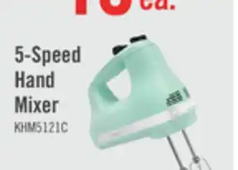 The Brick Kitchenaid 5-speed ultra power hand mixer - khm512ic offer
