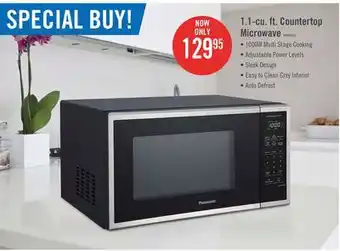 The Brick Panasonic 1.1 cu. ft. countertop microwave - nnsb55ls offer