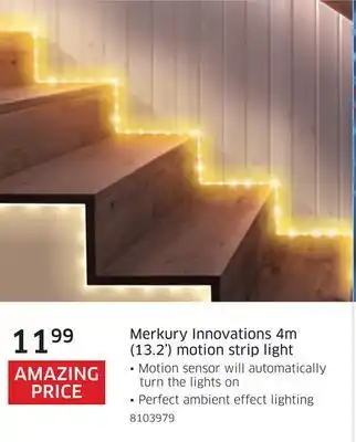 The Source Merkury innovations 4m (13.2') motion strip light offer