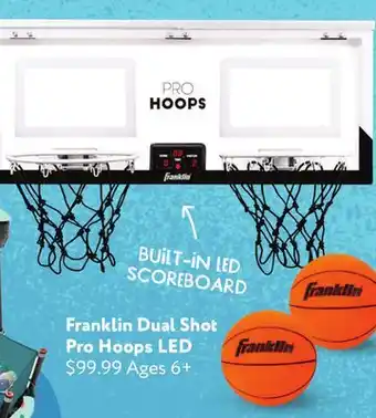 Mastermind Toys Dual shot pro hoops led offer