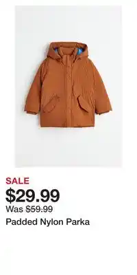 H&M Padded nylon parka offer