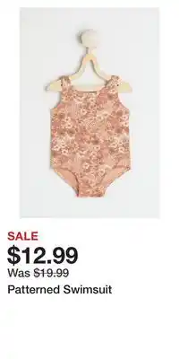 H&M Patterned swimsuit offer
