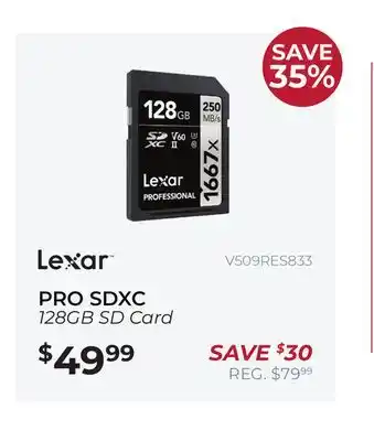 Henry's Pro sdxc offer