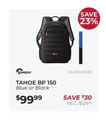 Henry's Blue or black tahoe bp offer