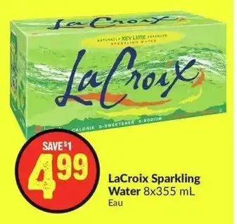 FreshCo LaCroix Sparkling Water 8x355mL offer