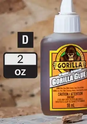 Princess Auto Original gorilla glue offer