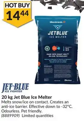 Princess Auto Jet blue ice melter offer
