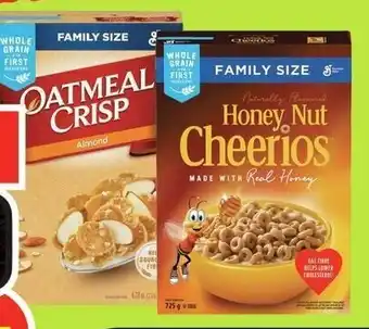 FreshCo General Mills Cereal Selected 475-778g offer