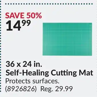 Princess Auto 36 x 24 in. self-healing cutting mat offer