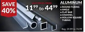 Princess Auto Aluminum offer
