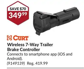 Princess Auto Wireless 7-way trailer brake controller offer