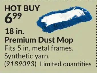 Princess Auto 18 in. premium dust mop offer