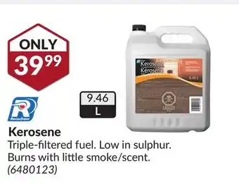 Princess Auto Kerosene offer