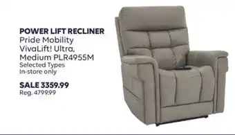 Shoppers Drug Mart Power lift recliner offer
