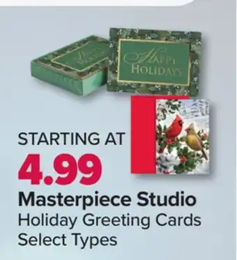 PharmaChoice Masterpiece studio holiday greeting cards offer