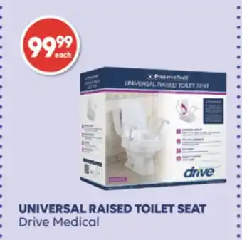 Wellwise by Shoppers Drive medical universal raised toilet seat offer