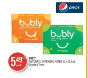 Shoppers Drug Mart Bubly flavoured sparkling water offer