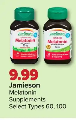 PharmaChoice Jamieson melatonin supplements offer