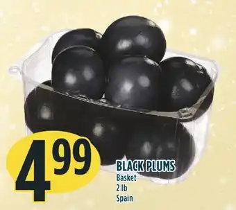 Marché Adonis Black plums offer