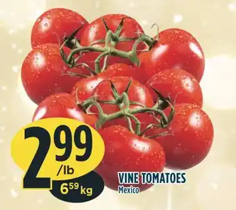 Marché Adonis Vine tomatoes offer