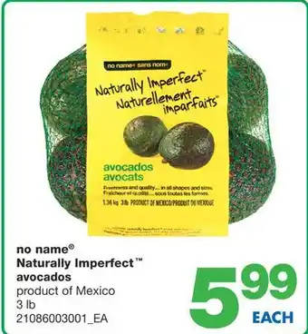 Wholesale Club No name naturally imperfect avocados, 3 lb offer