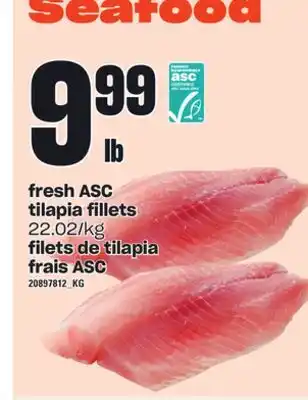 Independent City Market Filets de tilapia frais asc offer