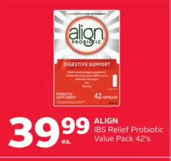 Rexall Align ibs relief probiotic value pack offer