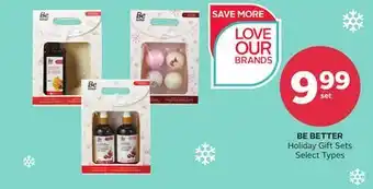 Rexall Be better holiday gift sets offer