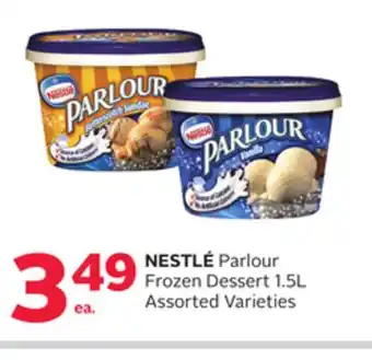 Rexall Nestlé parlour frozen dessert offer
