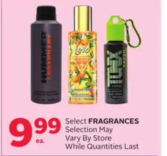 Rexall Select fragrances offer