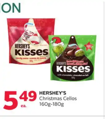 Rexall Hershey's christmas cellos offer