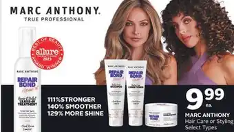 Rexall Marc anthony hair care or styling offer