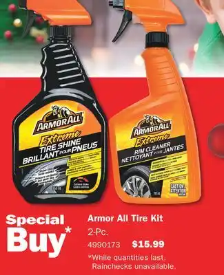 PartSource Armor all tire kit offer