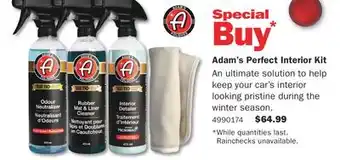 PartSource Adam's perfect interior kit offer