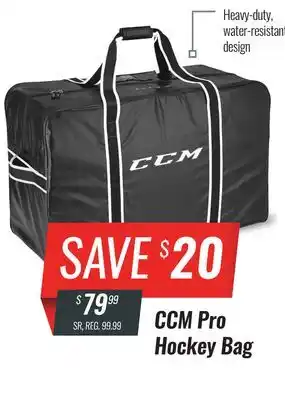 Hockey Life Ccm pro hockey bag offer
