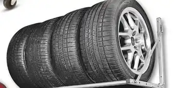 PartSource Folding tire rack offer