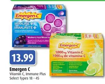 RxHealthMed Emergen c vitamin c, immune plus offer