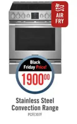 The Brick Frigidaire professional 5.4 cu. ft. electric range with air fry - pcfe307caf offer