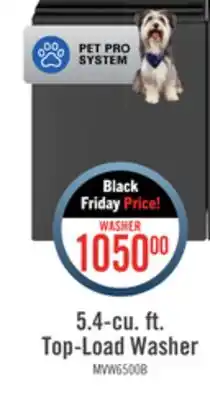 The Brick Maytag 5.4 cu. ft. pet pro top-load washer - mvw6500mbk offer