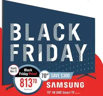 The Brick Samsung tu69 70 4k uhd television - un70tu6900fxzc offer