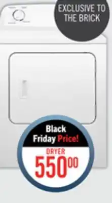 The Brick Inglis 6.5 cu. ft. electric dryer with automatic drying control yied4671ew offer