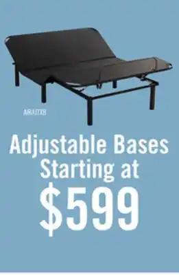 The Brick Serta motion air twin xl adjustable base offer