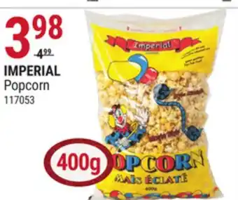Rossy Imperial popcorn offer