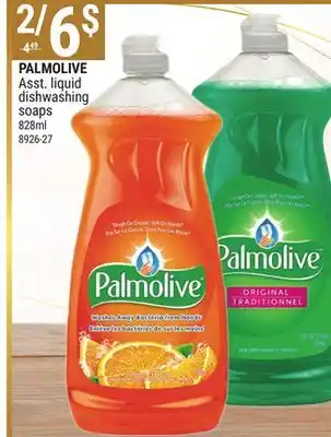 Rossy Palmolive asst. liquid dishwashing soaps offer