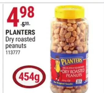 Rossy Planters dry roasted peanuts offer